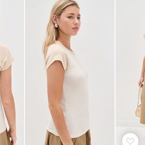 Vince Raglan Color Block Tee